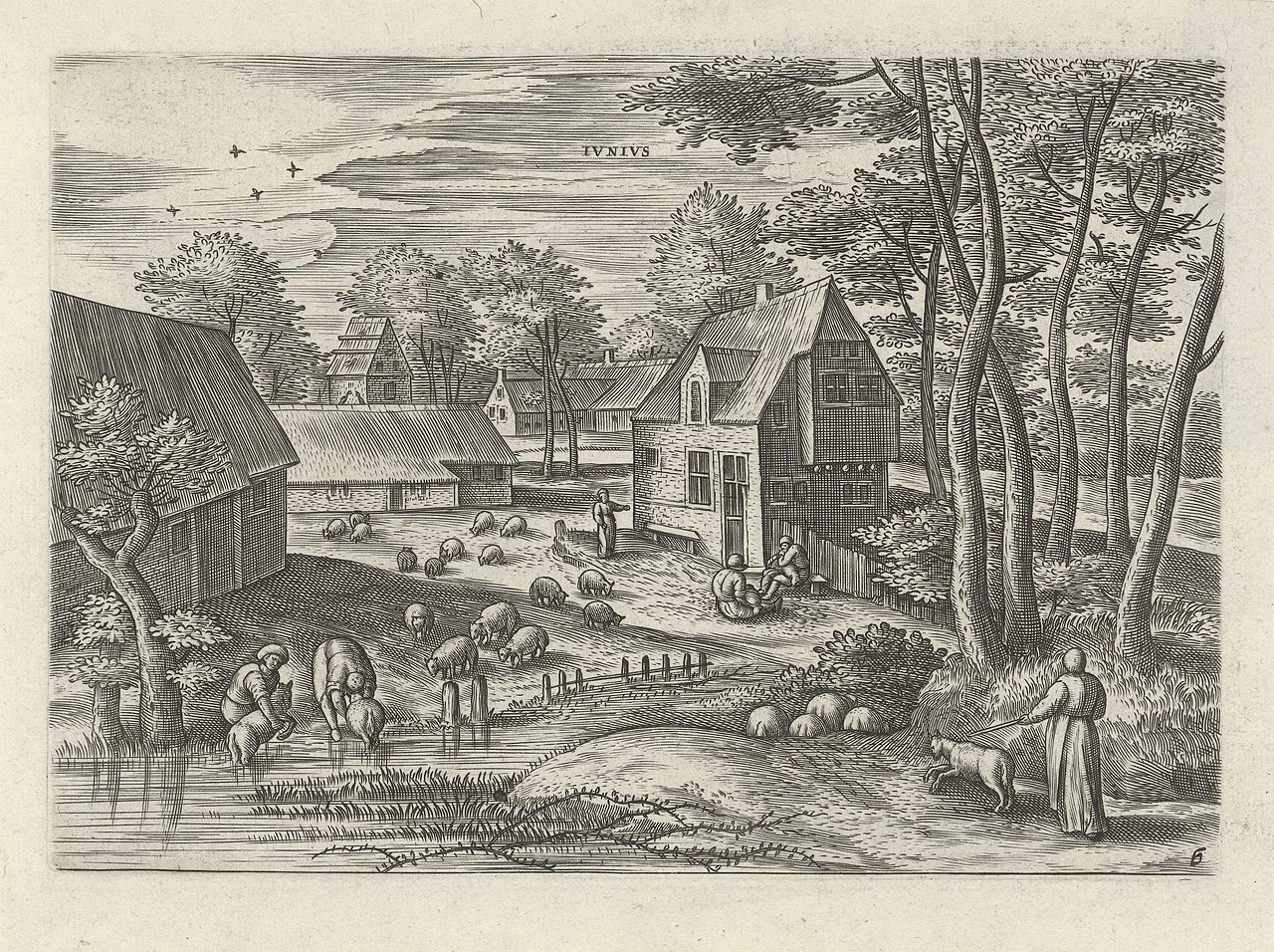 I dodici mesi, giugno - Rijksmuseum